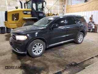 2014 Dodge Durango SXT z VIN 1C4RDJAG1EC976646, wystawiony jako Copart lot #58081425 z przebiegiem 141 531 mil mil oraz Czysty tytuł • Clean title. Historia ofert i sprzedaży dostępna na DreamBid. Obrazek 1.