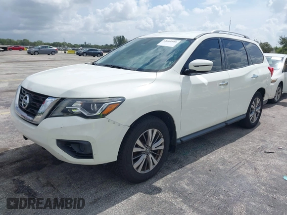 2019 Nissan Pathfinder SL with VIN 5N1DR2MN1KC625478, listed as a IAAI auction lot 42661668 with 98,287 mi miles and . Bid and sale history available at DreamBid. Image 2.