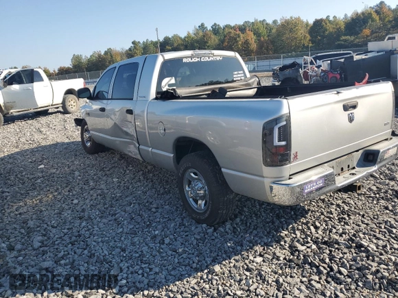 2007 Dodge Ram 2500 SLT with VIN 3D7KR29C57G724530, listed as a Copart auction lot 77780824 with 210,658 mi miles and Clean Title. Bid and sale history available at carsss.com. Image 2.