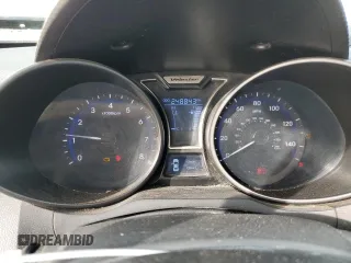 2014 Hyundai Veloster Turbo with VIN KMHTC6AE5EU192450, listed as a Copart auction lot 46079985 with 248,843 mi miles and Salvage Title. Bid and sale history available at carsss.com. Image 9.