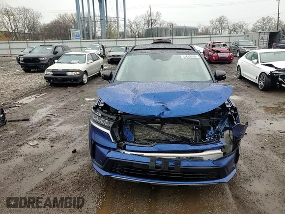 2022 Kia Sorento S with VIN 5XYRL4LC4NG104861, listed as a Copart auction lot 54663455 with 82,489 mi miles and Salvage title. Bid and sale history available at DreamBid. Image 14.