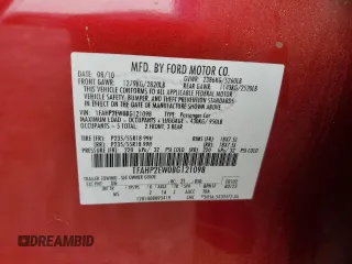 2011 Ford Taurus SEL with VIN 1FAHP2EW0BG121098, listed as a Copart auction lot 50646425 with 50,346 mi miles and Salvage Title. Bid and sale history available at carsss.com. Image 14.