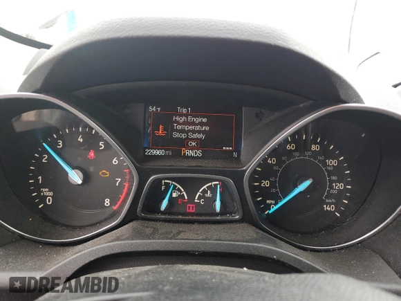2017 Ford Escape SE z VIN 1FMCU0GDXHUB90657, wystawiony jako Copart lot #55655055 z przebiegiem 229 960 mil mil oraz Czysty tytuł • Clean title. Historia ofert i sprzedaży dostępna na DreamBid. Obrazek 9.