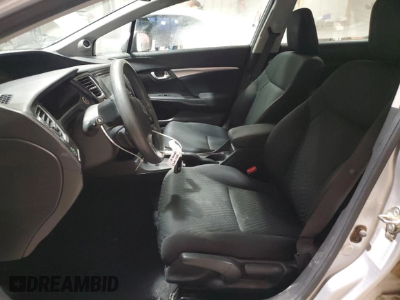 2015 Honda Civic EX with VIN 19XFB2F82FE010770, listed as a Copart auction lot 43957405 with 185,372 mi miles and Salvage Title. Bid and sale history available at carsss.com. Image 7.