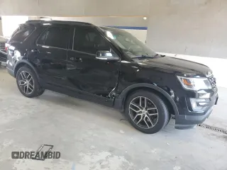 2016 Ford Explorer Sport z VIN 1FM5K8GT3GGD26063, wystawiony jako Copart lot #61617925 z przebiegiem 130 578 mil mil oraz Szkoda całkowita • Salvage title. Historia ofert i sprzedaży dostępna na DreamBid. Obrazek 4.