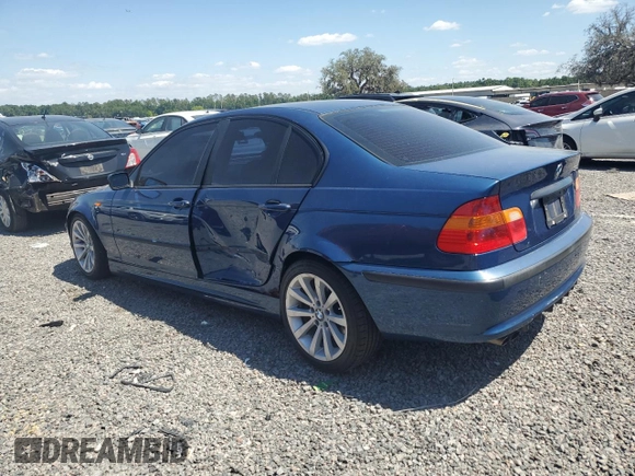 2003 BMW 3 Series 325i with VIN WBAEV33443KL59395, listed as a Copart auction lot 53683815 with 255,171 mi miles and Non Repairable. Bid and sale history available at DreamBid. Image 2.