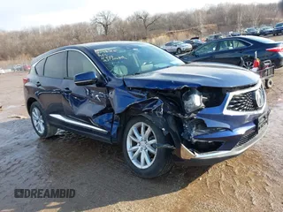 2019 Acura RDX with VIN 5J8TC2H35KL011819, listed as a IAAI auction lot 41672609 with 107,750 mi miles and . Bid and sale history available at DreamBid. Image 1.