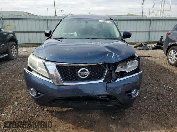 2014 Nissan Pathfinder S z VIN 5N1AR2MM9EC625291, wystawiony jako Copart lot #55962045 z przebiegiem 151 750 mil mil oraz Szkoda całkowita • Salvage title. Historia ofert i sprzedaży dostępna na DreamBid. Obrazek 5.