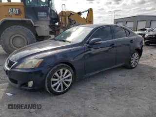 2010 Lexus IS with VIN JTHCF5C21A5037163, listed as a Copart auction lot 49868475 with 156,733 mi miles and Salvage Title. Bid and sale history available at carsss.com. Image 1.