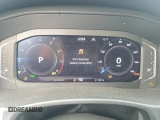 2023 Volkswagen Atlas SEL R-Line Black with VIN 1V2SR2CA1PC523727, listed as a Copart auction lot 58969365 with 27,169 mi miles and Salvage title. Bid and sale history available at DreamBid. Image 9.