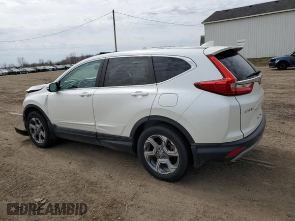 2017 Honda CR-V EX-L with VIN 5J6RW2H8XHL011099, listed as a Copart auction lot 53149895 with 70,689 mi miles and Salvage Title. Bid and sale history available at carsss.com. Image 2.