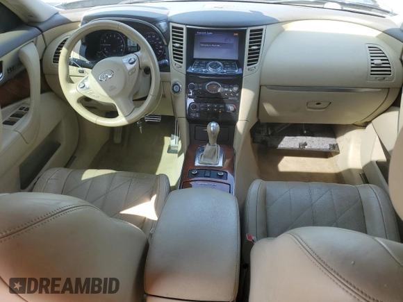 2012 Infiniti FX with VIN JN8AS1MW0CM154986, listed as a Copart auction lot 52563955 with 145,113 mi miles and Non repairable. Bid and sale history available at DreamBid. Image 8.
