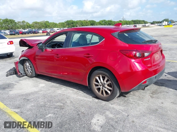 2015 Mazda 3 i Touring with VIN 3MZBM1L76FM203277, listed as a IAAI auction lot 41943139 with 102,056 mi miles and . Bid and sale history available at carsss.com. Image 3.