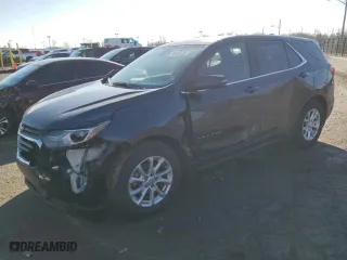 2019 Chevrolet Equinox LT with VIN 3GNAXKEV8KL203750, listed as a Copart auction lot 45648515 with 135,659 mi miles and Salvage Title. Bid and sale history available at carsss.com. Image 1.