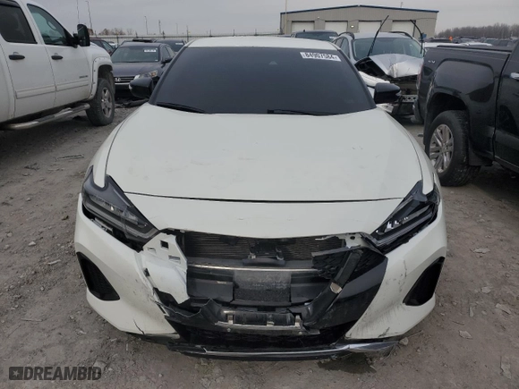 2022 Nissan Maxima SV with VIN 1N4AA6CV1NC504287, listed as a Copart auction lot 84907584 with 45,371 mi miles and Salvage Title. Bid and sale history available at carsss.com. Image 5.