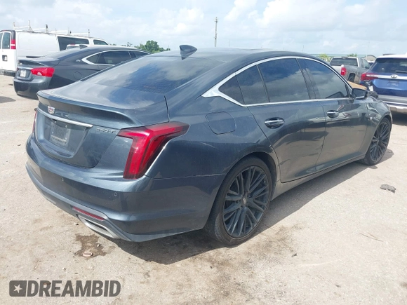 2021 Cadillac CT5 Premium Luxury z VIN 1G6DN5RK9M0111997, wystawiony jako IAAI lot #42715545 z przebiegiem 78 769 mil mil oraz . Historia ofert i sprzedaży dostępna na DreamBid. Obrazek 4.