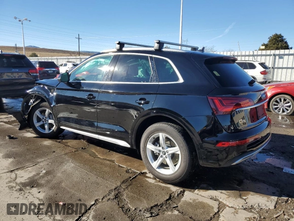 2024 Audi Q5 Premium with VIN WA1ABAFY7R2067157, listed as a Copart auction lot 83634674 with 4,340 mi miles and Salvage Title. Bid and sale history available at carsss.com. Image 2.