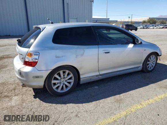 2005 Honda Civic Si with VIN SHHEP33555U501029, listed as a Copart auction lot 49249275 with 207,910 mi miles and Salvage Title. Bid and sale history available at DreamBid. Image 3.