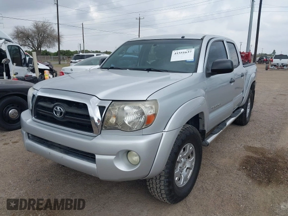 2008 Toyota Tacoma PreRunner with VIN 3TMJU62N48M063986, listed as a IAAI auction lot 41551637 with 235,885 mi miles and . Bid and sale history available at DreamBid. Image 2.