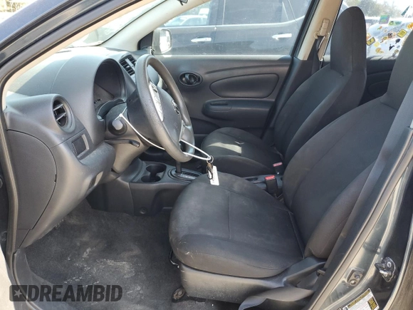2015 Nissan Versa SV with VIN 3N1CN7AP9FL890354, listed as a Copart auction lot 49797575 with 140,452 mi miles and Salvage title. Bid and sale history available at DreamBid. Image 7.