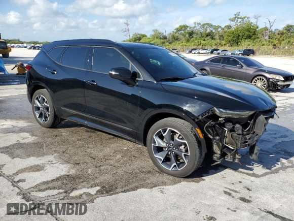2021 Chevrolet Blazer RS с VIN 3GNKBERS9MS530560, выставлен на аукционе Copart как лот 51323295 с пробегом 97 355 миль миль и На запчасти • Non repairable. История ставок и продаж доступна на DreamBid. Изображение 4.