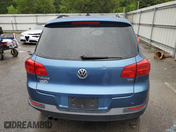 2017 Volkswagen Tiguan S with VIN WVGAV7AX7HW501479, listed as a Copart auction lot 56582705 with 157,414 mi miles and Clean Title. Bid and sale history available at DreamBid. Image 6.