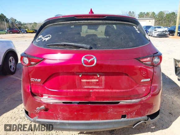 2018 Mazda CX-5 Grand Touring with VIN JM3KFADM3J0380826, listed as a IAAI auction lot 41888097 with 70,529 mi miles. Bid and sale history available at carsss.com. Image 17.