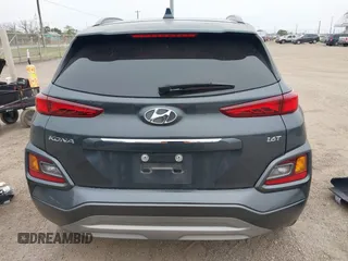 2019 Hyundai Kona Limited with VIN KM8K33A51KU355200, listed as a IAAI auction lot 41577081 with 14,718 mi miles. Bid and sale history available at carsss.com. Image 17.