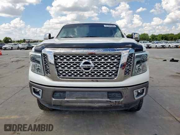 2016 Nissan Titan Platinum Reserve with VIN 1N6BA1F48GN515859, listed as a Copart auction lot 61955385 with 80,858 mi miles and Clean title. Bid and sale history available at DreamBid. Image 5.