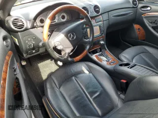 2008 Mercedes-Benz CLK 350 with VIN WDBTK56F18F238320, listed as a Copart auction lot 76058334 with 74,567 mi miles and Salvage Title. Bid and sale history available at DreamBid. Image 8.