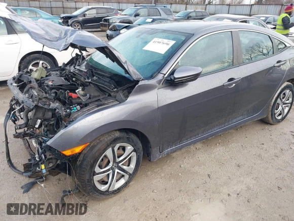 2016 Honda Civic Sedan LX with VIN 19XFC2F52GE009350, listed as a IAAI auction lot 41907696 with 141,306 mi miles. Bid and sale history available at carsss.com. Image 18.