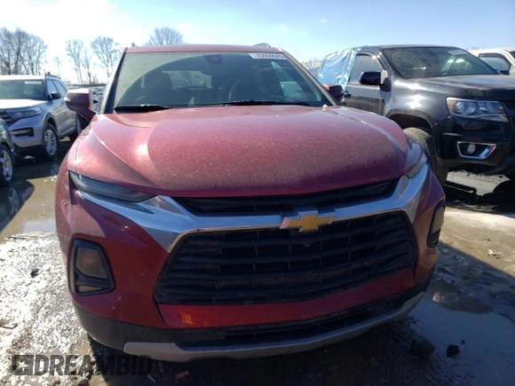 2021 Chevrolet Blazer LT z VIN 3GNKBJRS2MS507372, wystawiony jako Copart lot #45866645 z przebiegiem 62 212 mil mil oraz Szkoda całkowita • Salvage title. Historia ofert i sprzedaży dostępna na DreamBid. Obrazek 5.