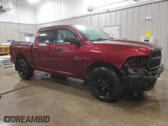 2017 Ram 1500 Big Horn with VIN 1C6RR7LM6HS879242, listed as a Copart auction lot 88073585 with 71,895 mi miles and Salvage Title. Bid and sale history available at carsss.com. Image 4.