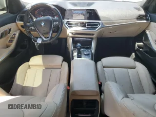 2019 BMW 3 Series 330i with VIN 3MW5R1J56K8A04250, listed as a Copart auction lot 53336355 with 105,543 mi miles and Salvage Title. Bid and sale history available at carsss.com. Image 8.