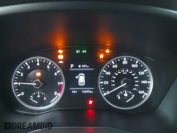 2019 Hyundai Santa Fe SE z VIN 5NMS23AD9KH077362, wystawiony jako IAAI lot #41890584 z przebiegiem 132 476 mil mil oraz . Historia ofert i sprzedaży dostępna na DreamBid. Obrazek 7.