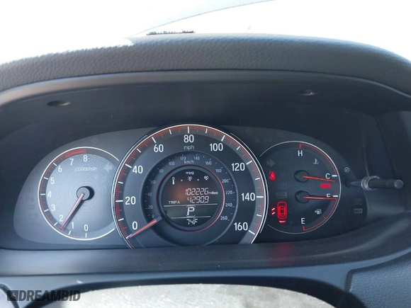 2017 Honda Accord Sedan Sport SE with VIN 1HGCR2F16HA042677, listed as a IAAI auction lot 41709309 with 102,226 mi miles. Bid and sale history available at carsss.com. Image 7.