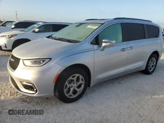 2022 Chrysler Pacifica Limited with VIN 2C4RC3GG4NR175206, listed as a Copart auction lot 77249974 with Not provided miles and Salvage title. Bid and sale history available at DreamBid. Image 1.