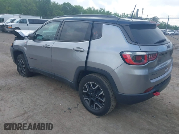 2019 Jeep Compass Trailhawk с VIN 3C4NJDDB9KT739654, выставлен на аукционе IAAI как лот 42195345 с пробегом 116 601 миль миль и . История ставок и продаж доступна на DreamBid. Изображение 3.