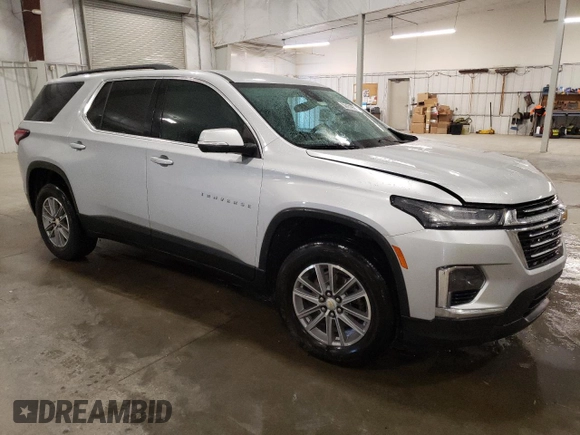 2022 Chevrolet Traverse LT Cloth with VIN 1GNEVGKW9NJ125282, listed as a Copart auction lot 50451655 with 97,290 mi miles and Salvage title. Bid and sale history available at DreamBid. Image 4.