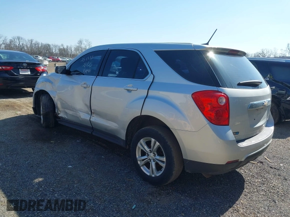 2013 Chevrolet Equinox LS with VIN 2GNALBEK4D1146825, listed as a IAAI auction lot 41931846 with 112,534 mi miles and . Bid and sale history available at DreamBid. Image 3.
