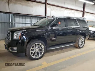 2019 GMC Yukon SLE with VIN 1GKS2AKC8KR117506, listed as a Copart auction lot 71552144 with 0 mi miles and Salvage Title. Bid and sale history available at carsss.com. Image 1.