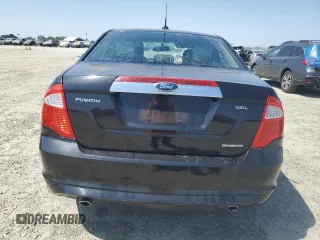2012 Ford Fusion SEL with VIN 3FAHP0JG8CR250817, listed as a Copart auction lot 59789865 with 139,731 mi miles and Salvage title. Bid and sale history available at DreamBid. Image 6.