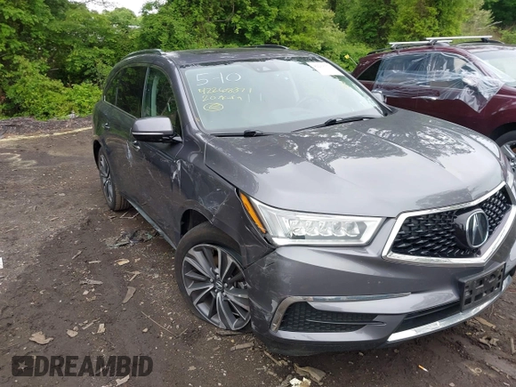 2020 Acura MDX Technology z VIN 5J8YD4H59LL033422, wystawiony jako IAAI lot #42268371 z przebiegiem 42 670 mil mil oraz . Historia ofert i sprzedaży dostępna na DreamBid. Obrazek 6.