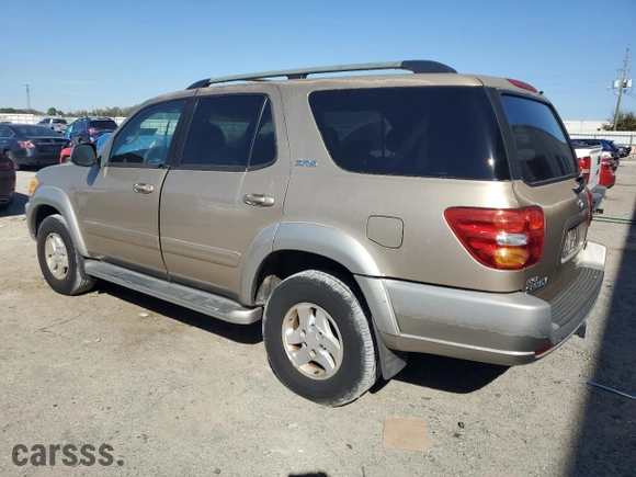2003 Toyota Sequoia SR5 with VIN 5TDZT34A83S176797, listed as a Copart auction lot 48202735 with 159,469 mi miles and Clean Title. Bid and sale history available at carsss.com. Image 2.