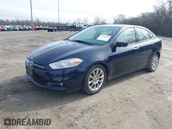2013 Dodge Dart Limited with VIN 1C3CDFCA1DD226544, listed as a IAAI auction lot 41752501 with 133,475 mi miles. Bid and sale history available at carsss.com. Image 2.