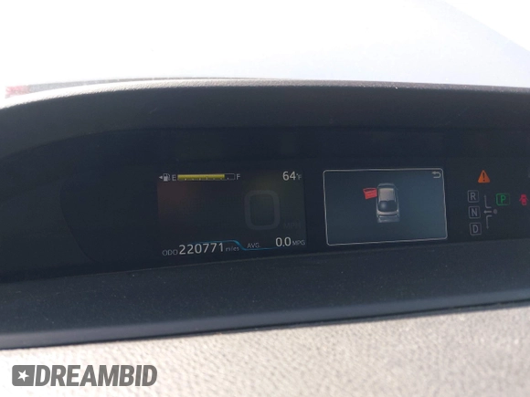 2018 Toyota Prius Two with VIN JTDKBRFU7J3063887, listed as a IAAI auction lot 41938978 with 220,771 mi miles. Bid and sale history available at carsss.com. Image 7.