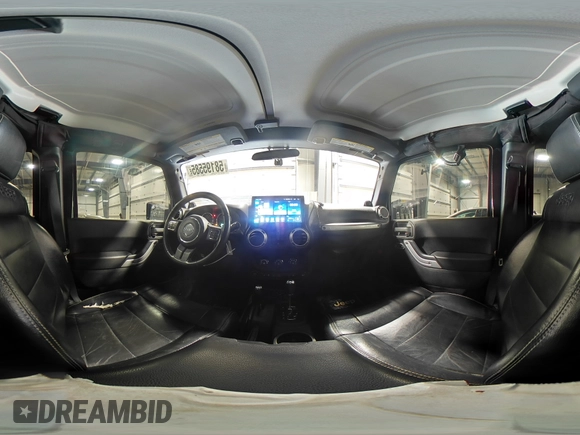 2012 Jeep Wrangler Unlimited Sahara with VIN 1C4BJWEG8CL235893, listed as a Copart auction lot 58195585 with 142,179 mi miles and Salvage title. Bid and sale history available at DreamBid. Image 15.
