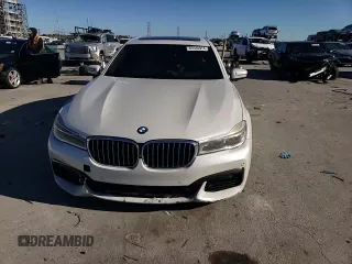 2017 BMW 7 Series 750i with VIN WBA7F0C52HGM21383, listed as a Copart auction lot 85540974 with 151,708 mi miles and Salvage title. Bid and sale history available at DreamBid. Image 11.