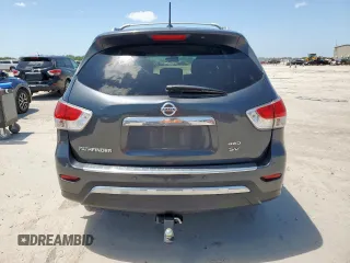 2014 Nissan Pathfinder S z VIN 5N1AR2MM3EC656875, wystawiony jako Copart lot #57664735 z przebiegiem 219 113 mil mil oraz Szkoda całkowita • Salvage title. Historia ofert i sprzedaży dostępna na DreamBid. Obrazek 6.