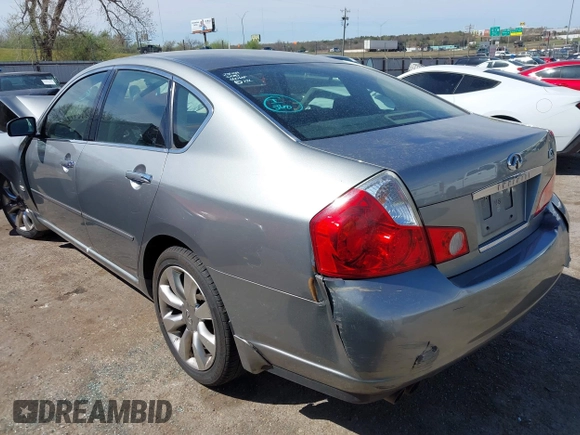 2007 Infiniti M x with VIN JNKAY01F07M459448, listed as a IAAI auction lot 41951902 with 182,668 mi miles. Bid and sale history available at carsss.com. Image 3.